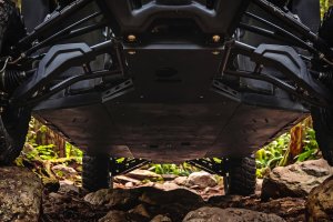 CFMOTO UFORCE 1000 XL Full Coverage Skid Plate Kit - Rough Country - '22-'26